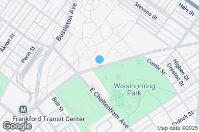 Map image of the property - 5770 Frankford Ave