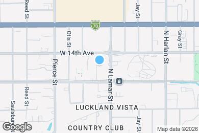 Map image of the property - 1348 Marshall St