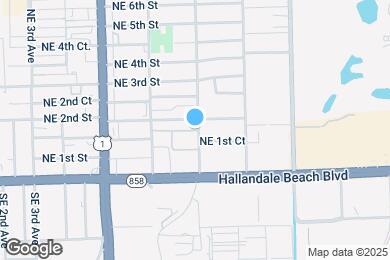 Map image of the property - 161 NE 10th Ave