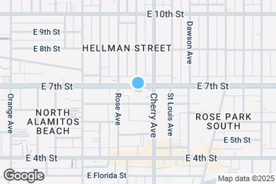 Map image of the property - 1900 E 7th St