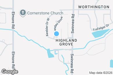 Map image of the property - 5760 Landau Drive