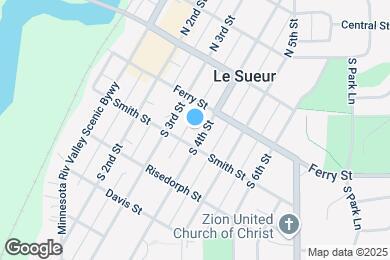 Map image of the property - 218 S 4th St
