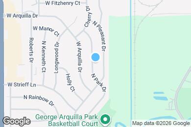 Map image of the property - 423 N Park Dr