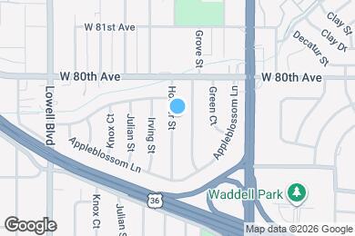 Map image of the property - 7920 Hooker St