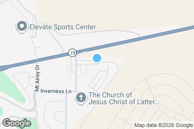 Map image of the property - 4438 E Hurstbourne Dr