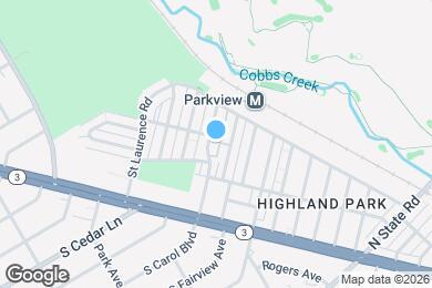 Map image of the property - 135 N Carol Blvd