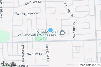 Map image of the property - 15121 SW 159th St