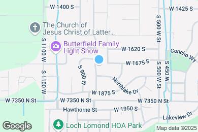 Map image of the property - 1717 S 825 W