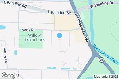 Map image of the property - 831 Mcintosh Ct