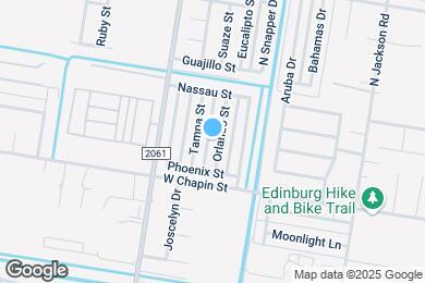 Map image of the property - 1519 Orlando St