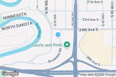 Map image of the property - 2419 Brookdale Rd