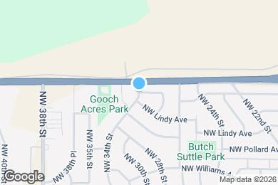 Map image of the property - 2904 NW Ozmun Ave
