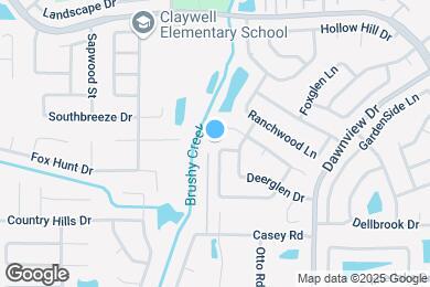 Map image of the property - 15642 Bear Creek Dr