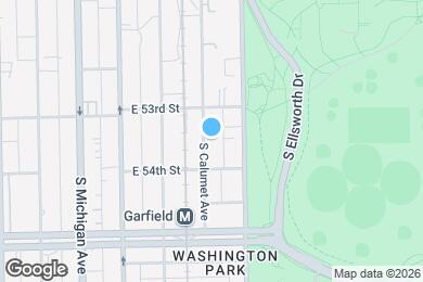 Map image of the property - 5333 S Calumet Ave