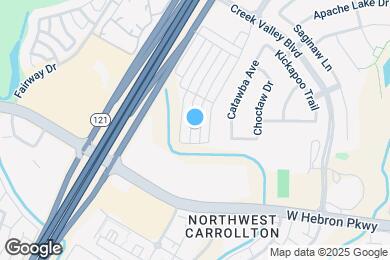 Map image of the property - 4120 Comanche Dr