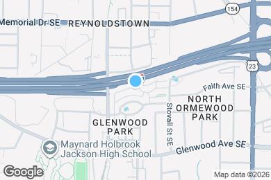 Map image of the property - 943 N Ormewood Park Dr SE