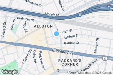 Map image of the property - 23 Farrington Ave