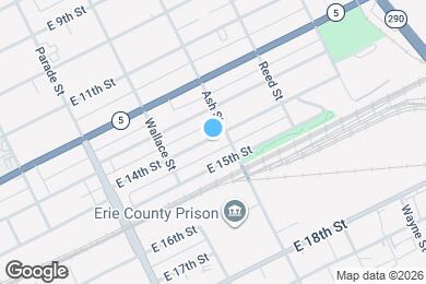 Map image of the property - 543 E 14th St