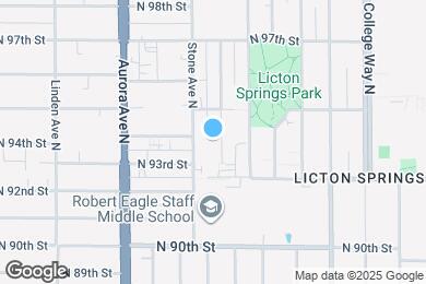 Map image of the property - 9233 Interlake Ave N