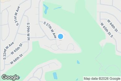 Map image of the property - 2611 W 66th St