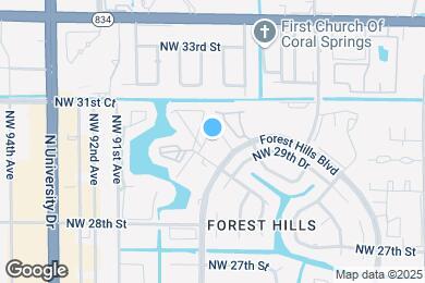 Map image of the property - 2907 NW 89th Ter