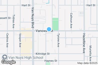 Map image of the property - Vanowen Plaza