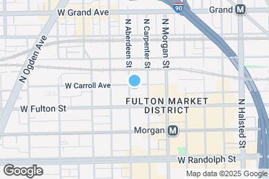 Map image of the property - 327 N Aberdeen St