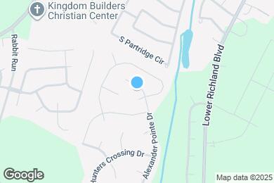 Map image of the property - 261 Alexander Pointe Dr