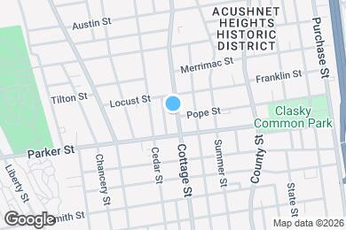 Map image of the property - 517 Cottage St