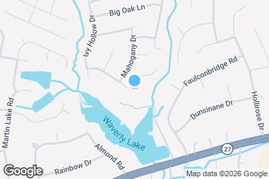 Map image of the property - 6204 Judas Tree Ln