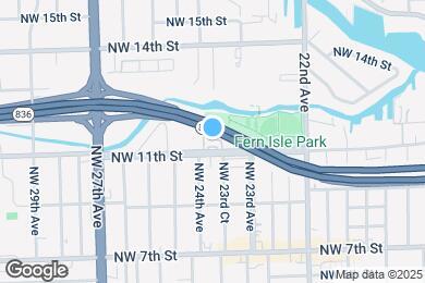 Map image of the property - 2385 NW 11th St