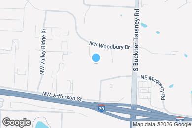 Map image of the property - 1244 NW Phelps Dr