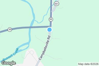 Map image of the property - 1561 KY-55