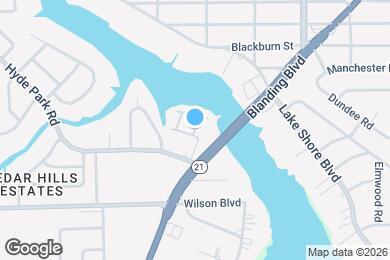 Map image of the property - 3434 Blanding Blvd