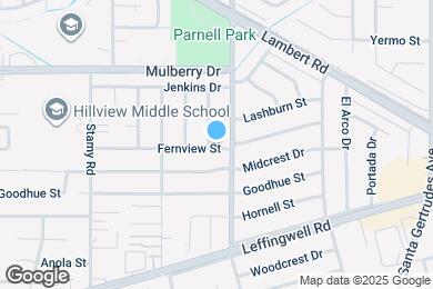 Map image of the property - 10932 La Cima Dr