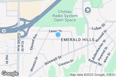 Map image of the property - 5416 Geneva Ave
