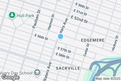 Map image of the property - 1100 E 56th St