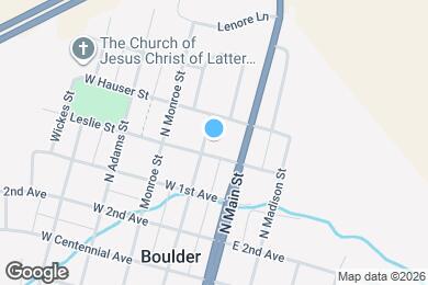 Map image of the property - 404 N Washington St