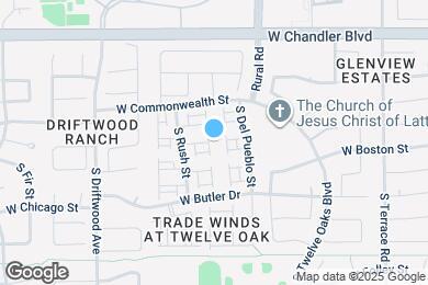 Map image of the property - 5124 W Boston Way S