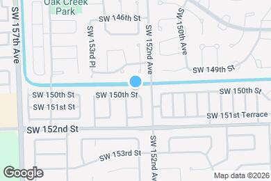 Map image of the property - 15241 SW 150th St
