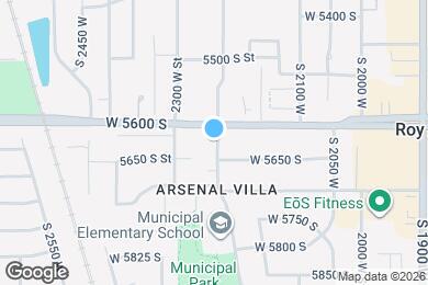 Map image of the property - 5635 S 2200 W