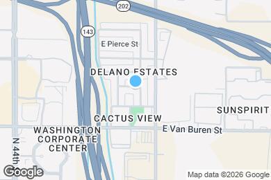 Map image of the property - 4721 E Polk St