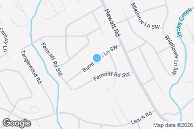 Map image of the property - 3828 Burnt Leaf Ln SW