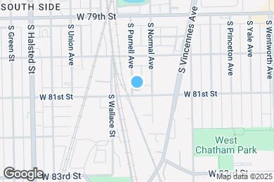Map image of the property - 522 W 81st St