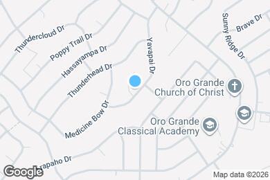 Map image of the property - 3421 Yavapai Dr