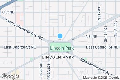 Map image of the property - 1202 E Capitol St NE