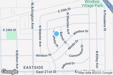 Map image of the property - 2313 Magnolia Pl