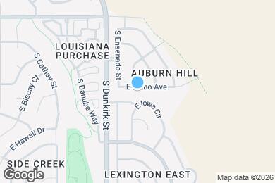 Map image of the property - 19500 E Idaho Ave