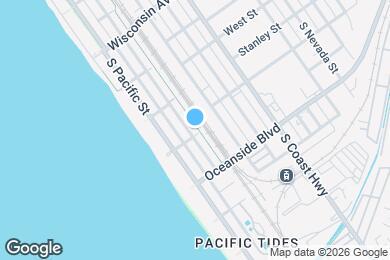 Map image of the property - 1034 S Myers St