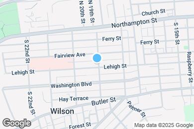 Map image of the property - 1903 Lehigh St